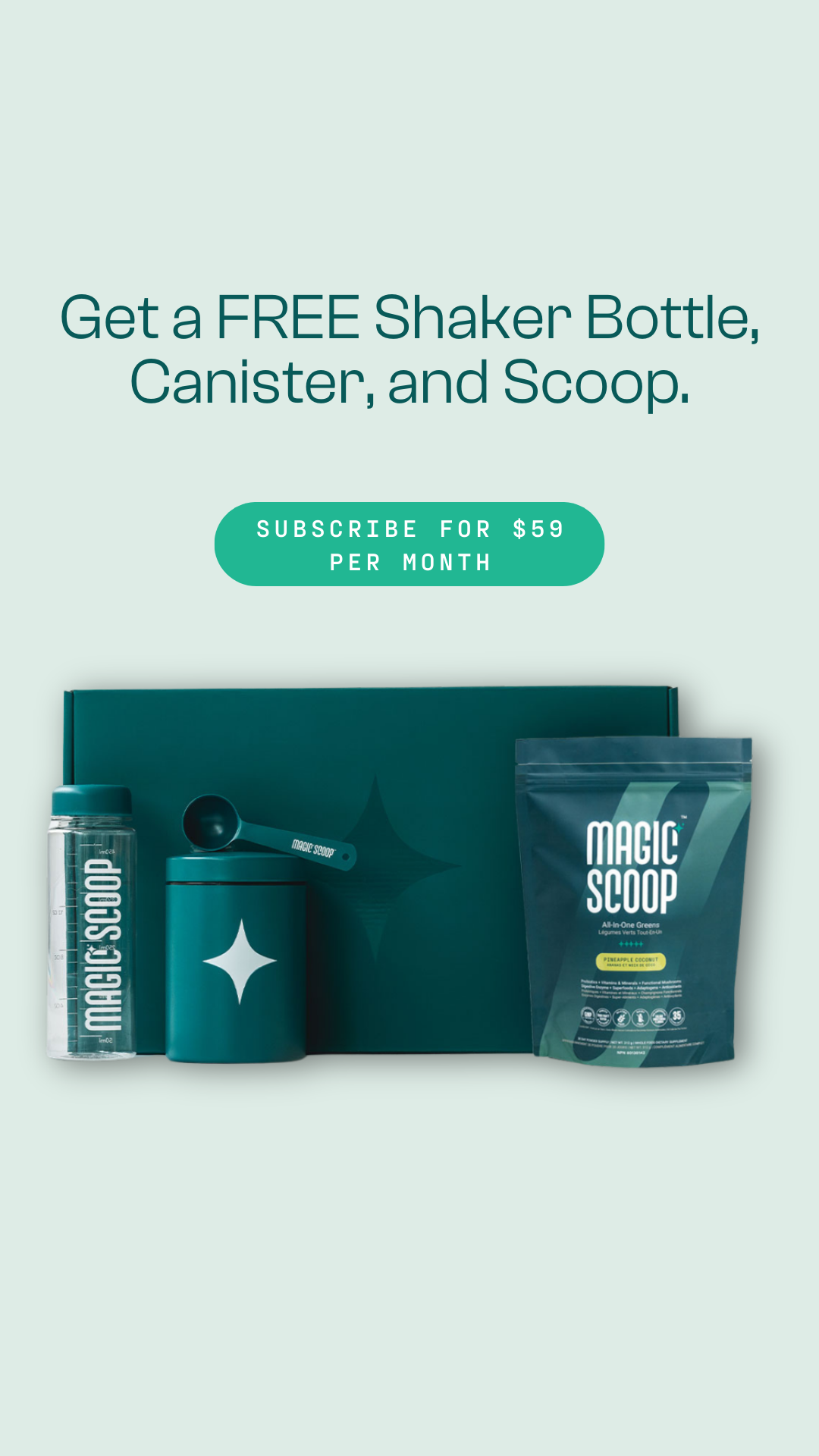 Magic Scoop Facebook ad