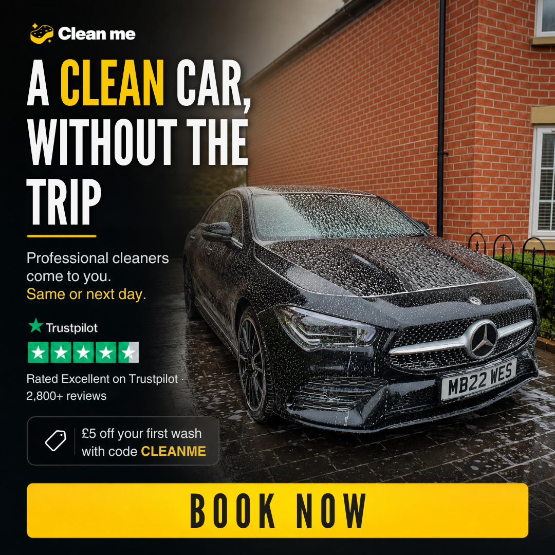 Clean Me Facebook ad: We come to you