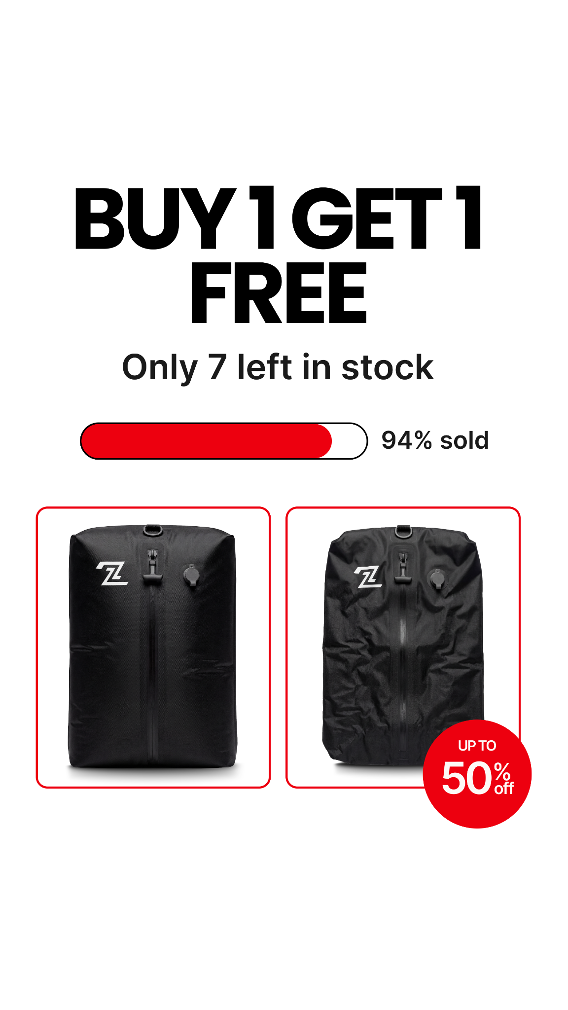 2packbag Facebook ad