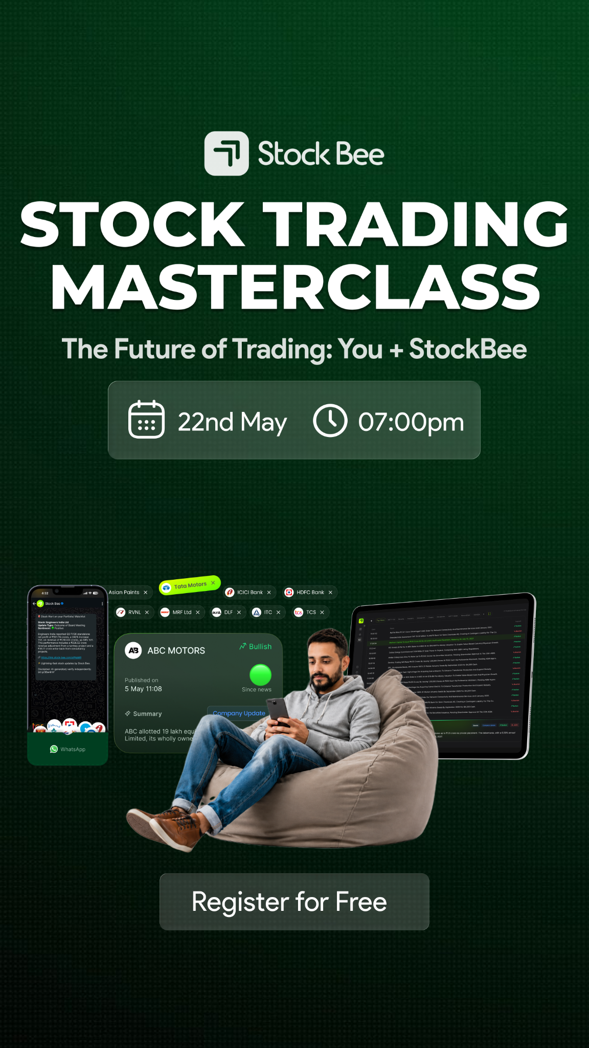 Stock Bee Facebook ad
