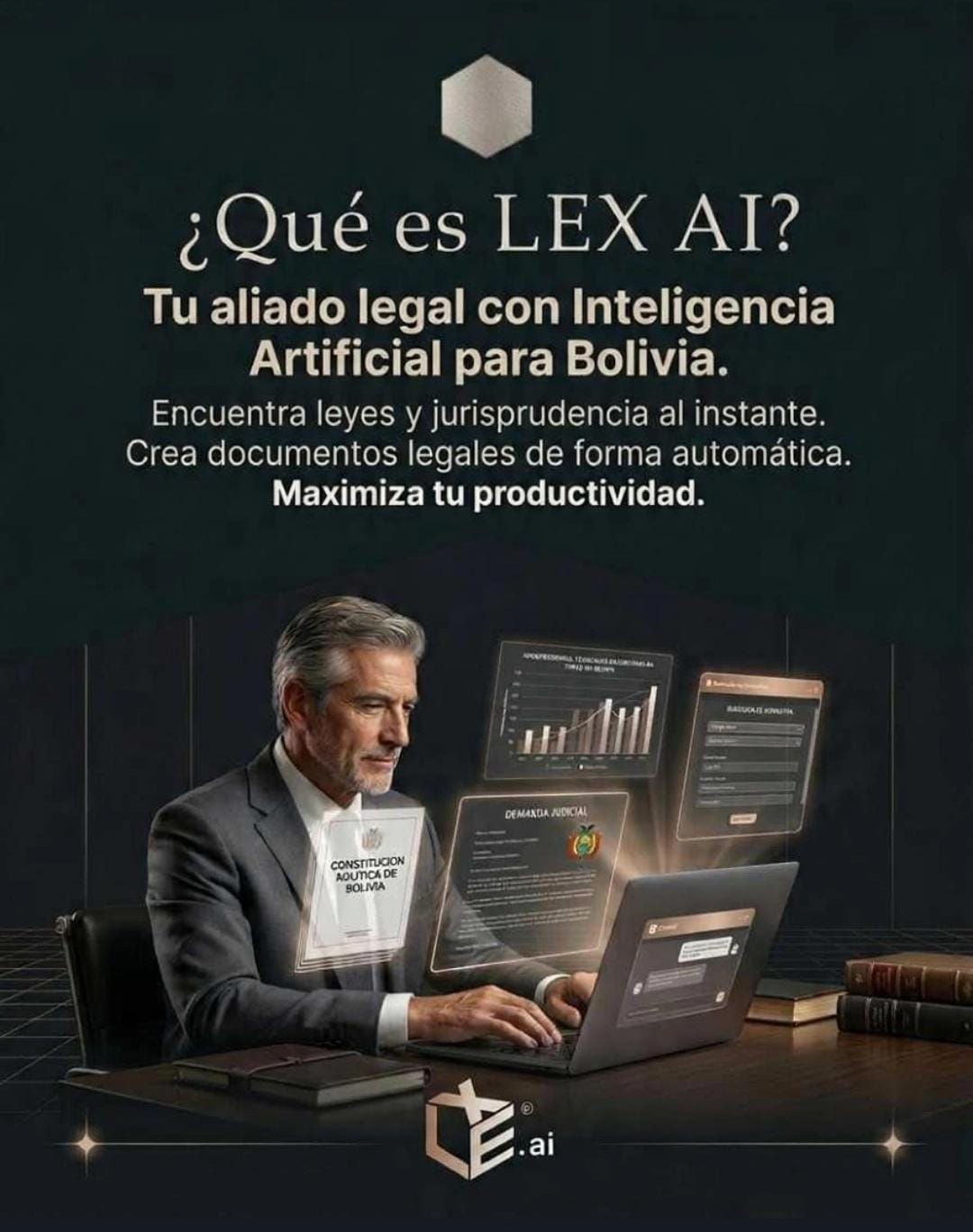 Lex AI Facebook ad: Descubre Lex AI, el primer asistente legal inteligente…