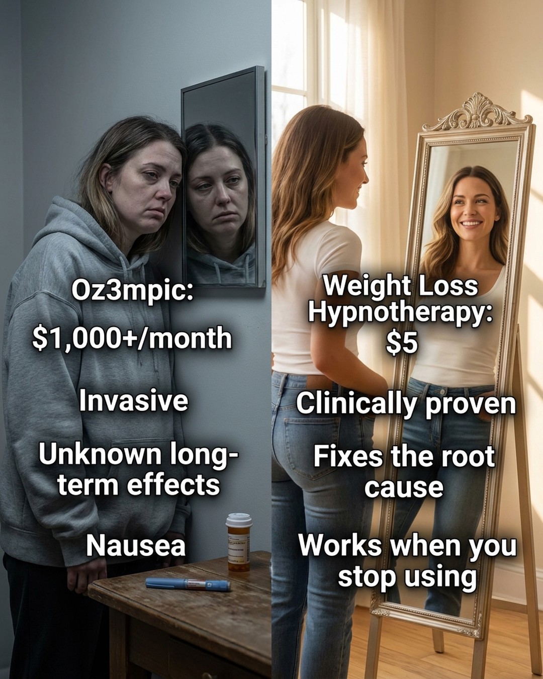 Hypnozio: power of hypnotherapy Facebook ad
