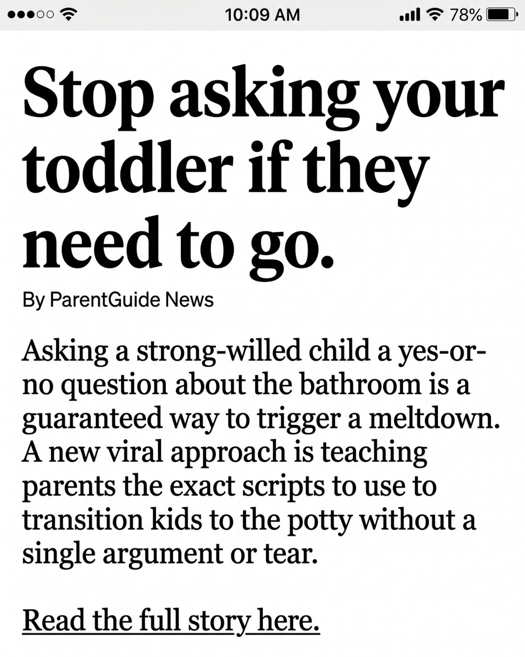 ParentGuide.News Facebook ad