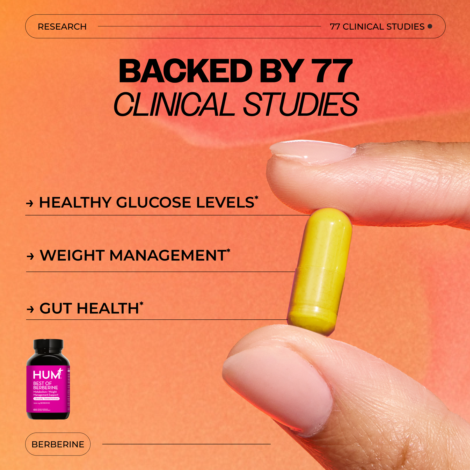HUM Nutrition Facebook ad