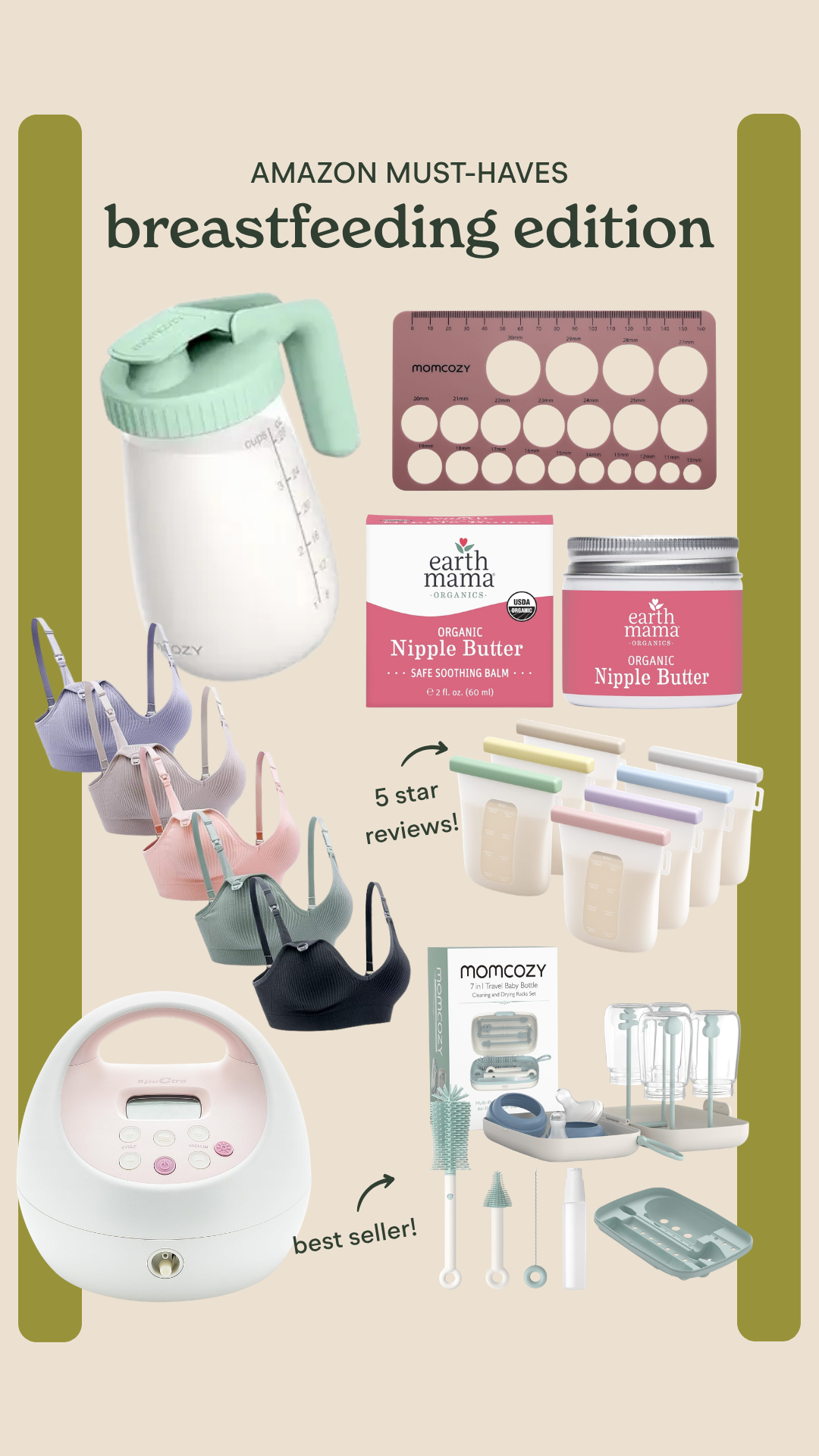 Karing for Postpartum Facebook ad: what i'd rate popular breastfeeding items