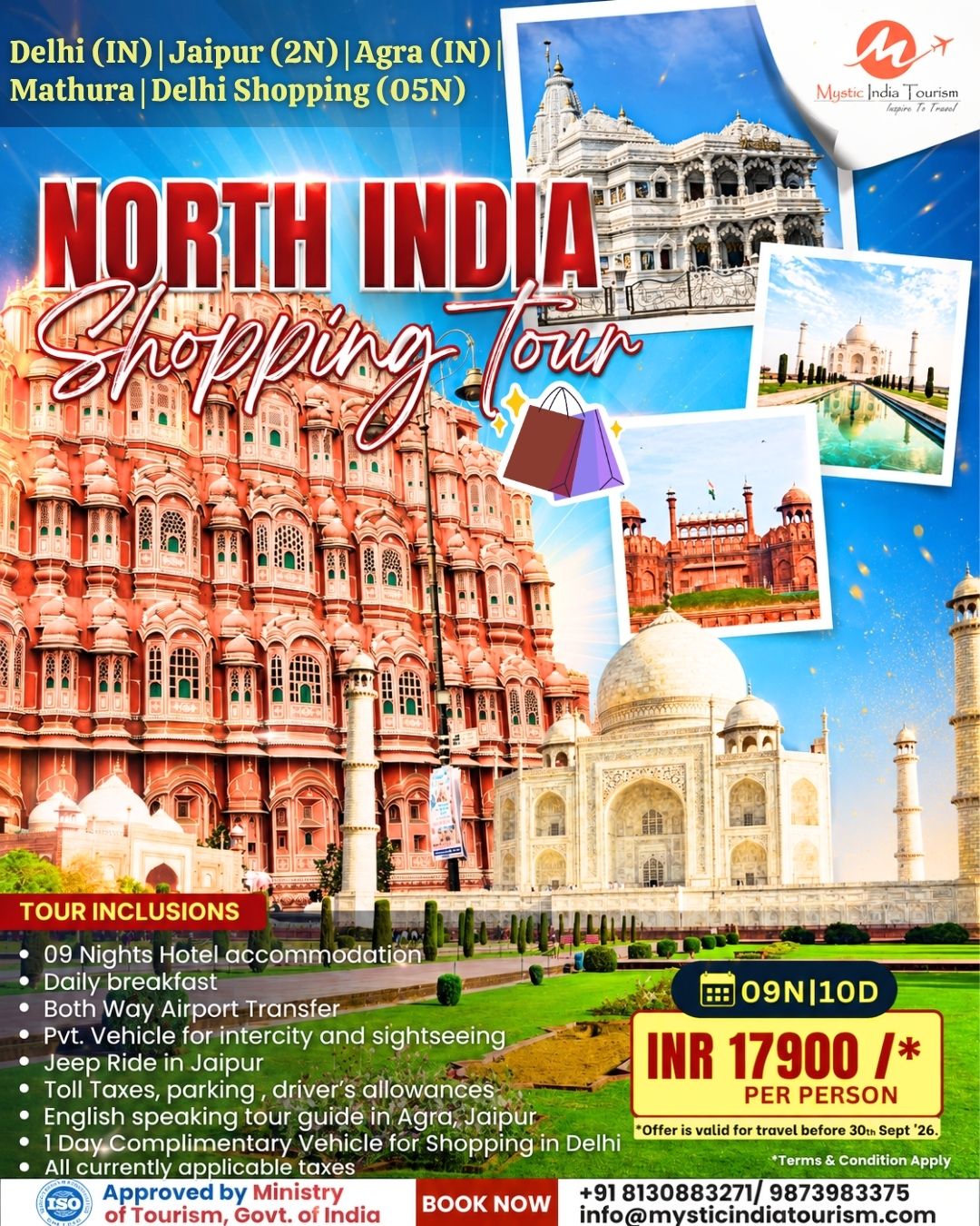 Mystic India Tourism Facebook ad