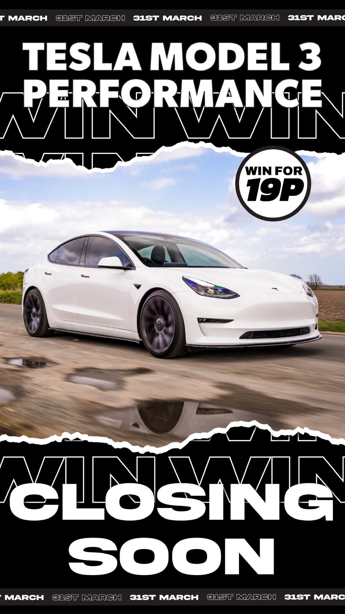 Click Competitions Facebook ad