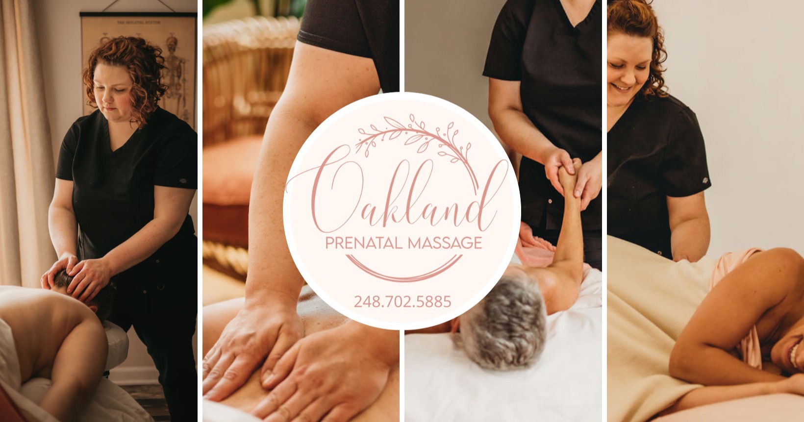 Oakland Prenatal Massage Facebook ad: Southfield, MI