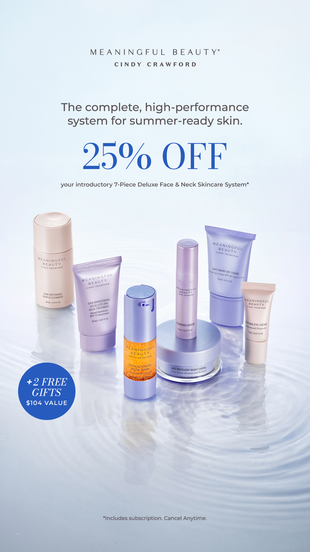 Meaningful Beauty Facebook ad