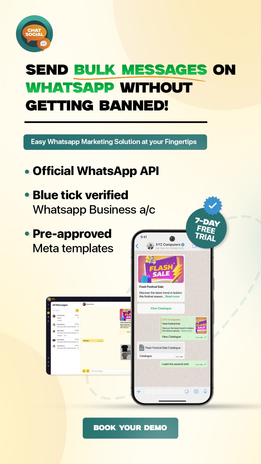 ChatSocial Facebook ad