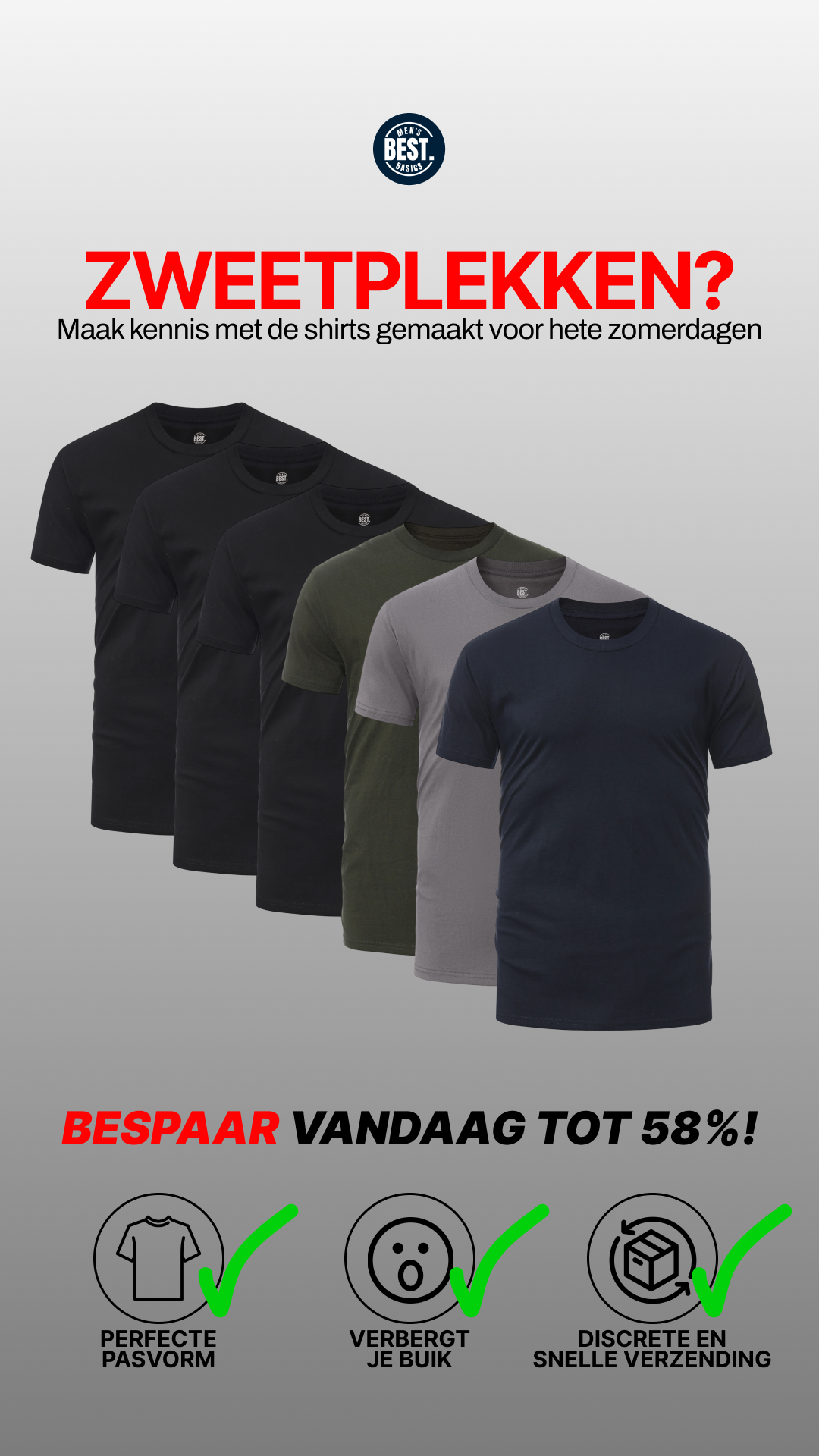 Men's Best Basics Facebook ad