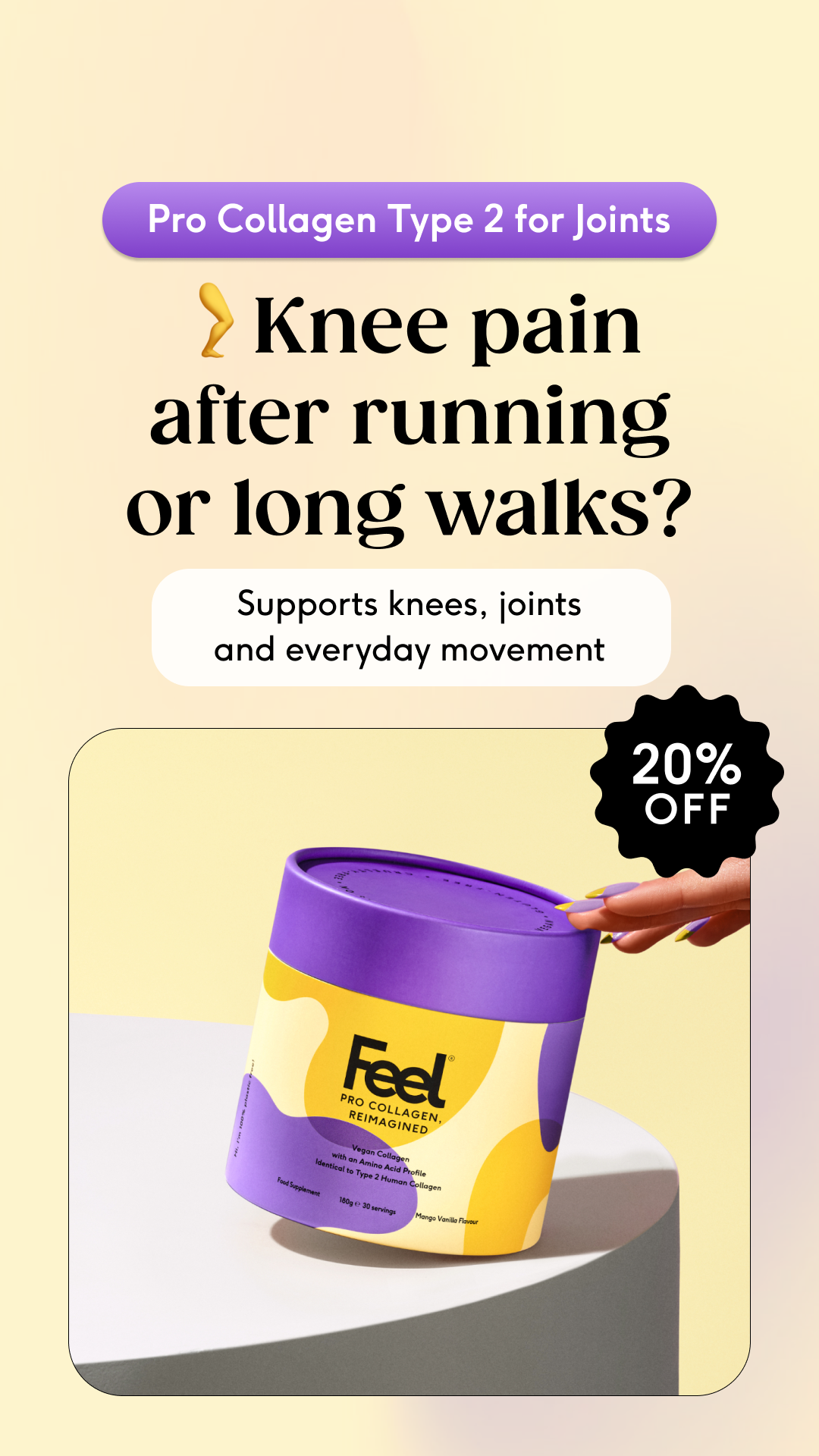 Feel Facebook ad