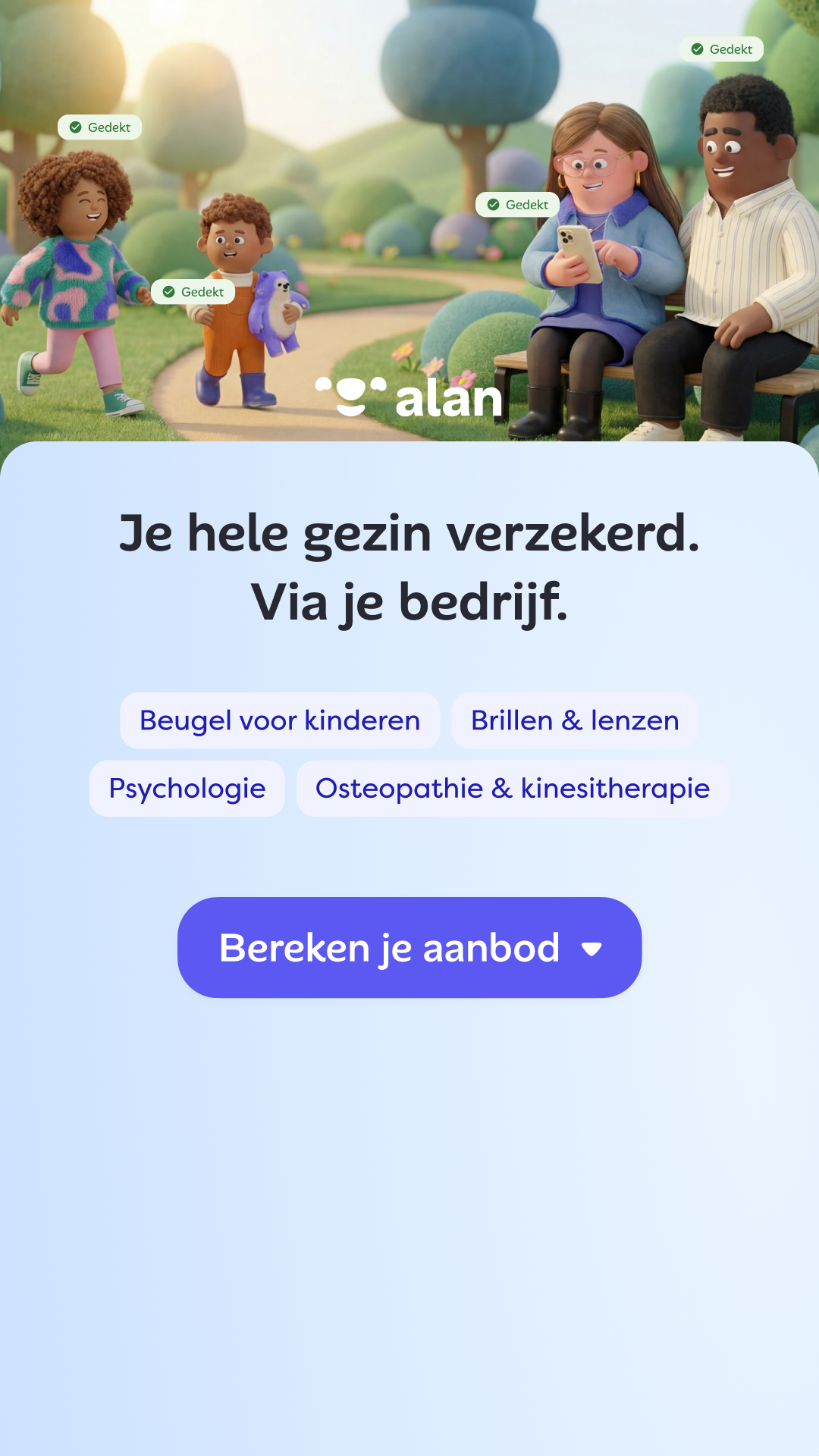 Alan Facebook ad from Aug 7, 2026