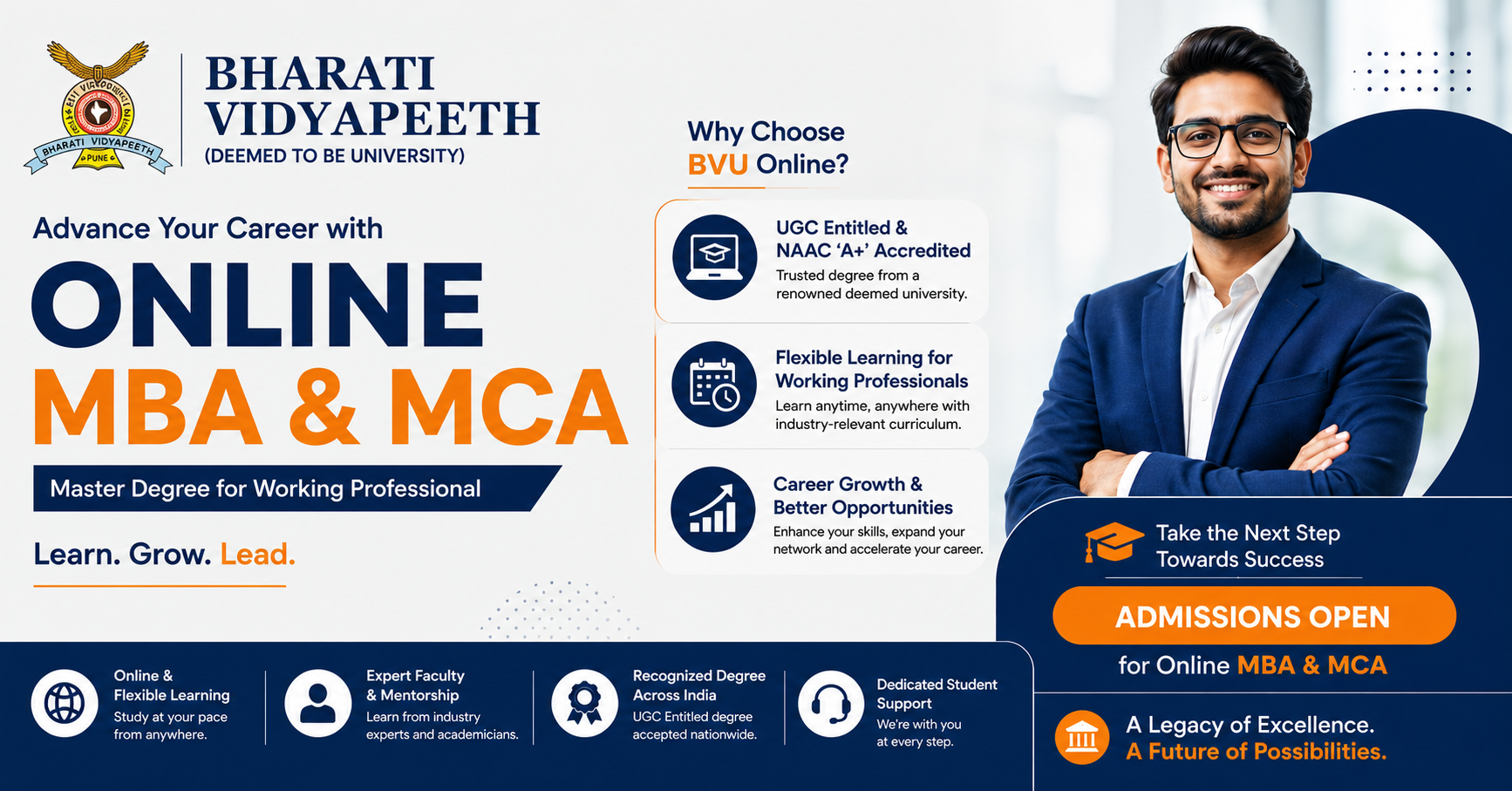 Bharati Vidyapeeth Online Degree Programs  Facebook ad