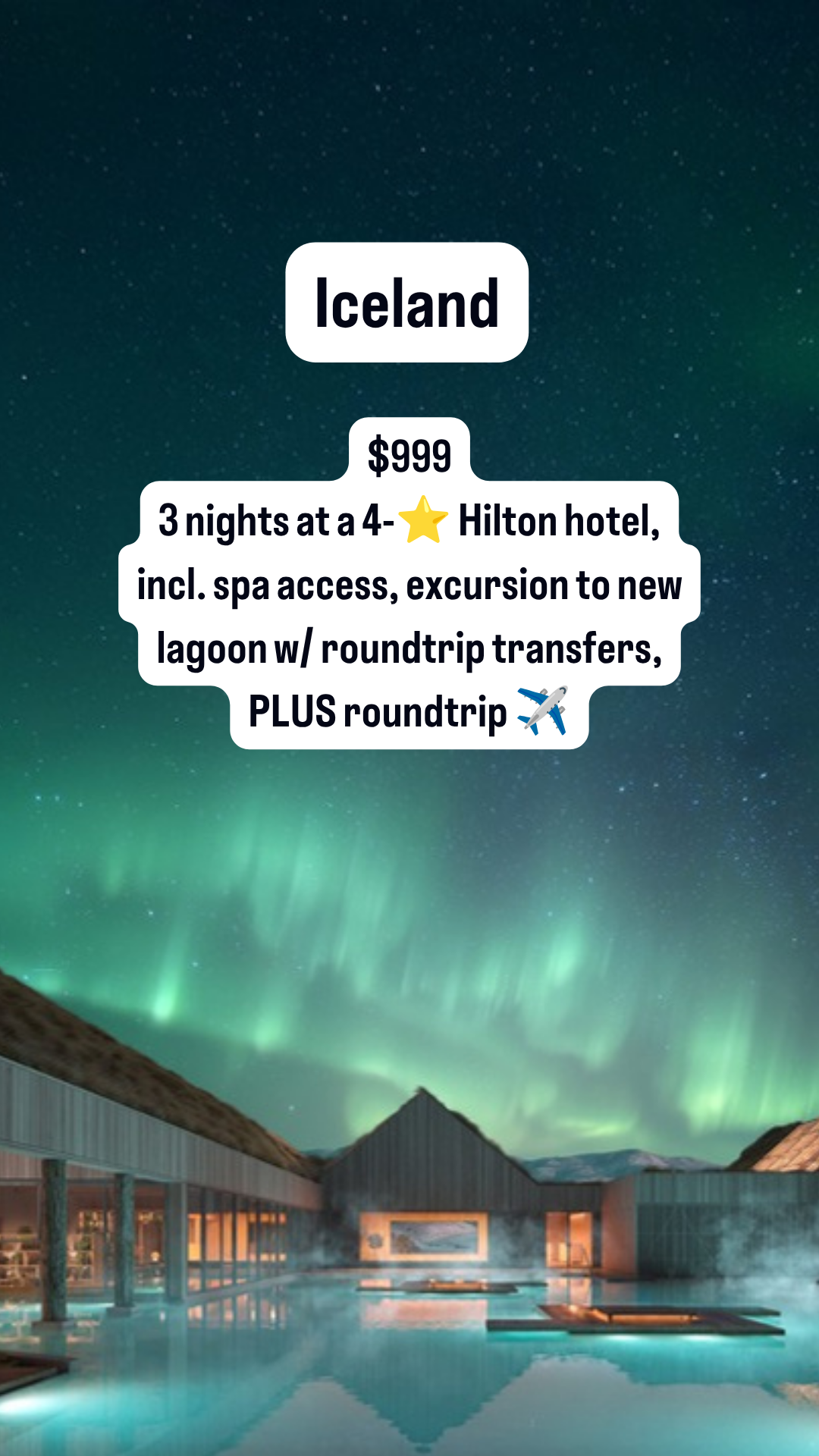 Travelzoo Facebook ad