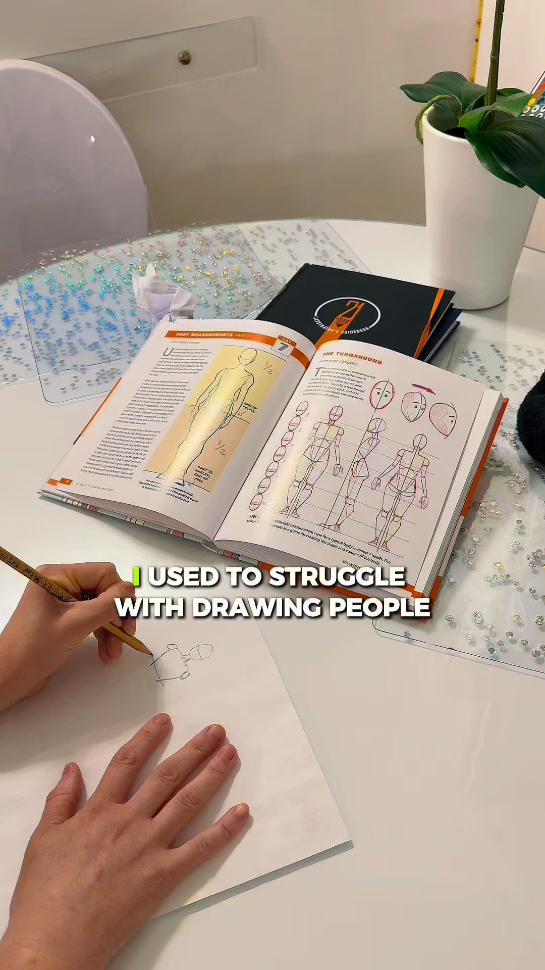21 Draw Facebook ad: Learn to draw like the pros!