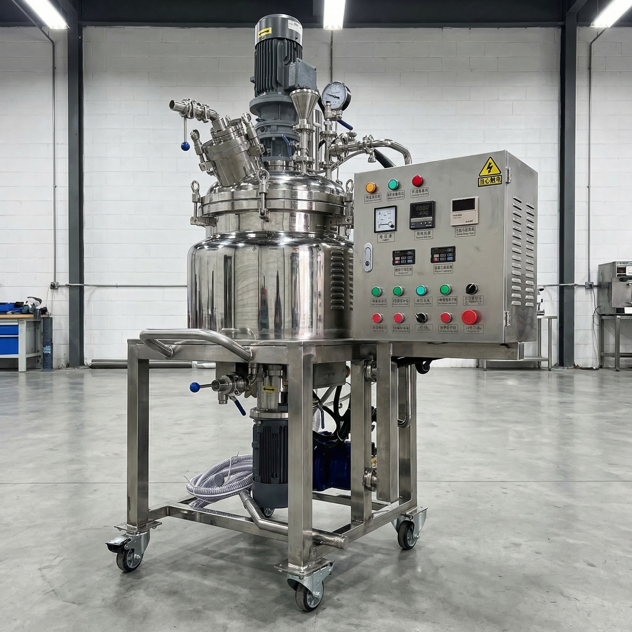 Eva Endrikhovska Facebook ad: Cosmetic Cream / Lotion / Shampoo Making Machine, Vacuum…
