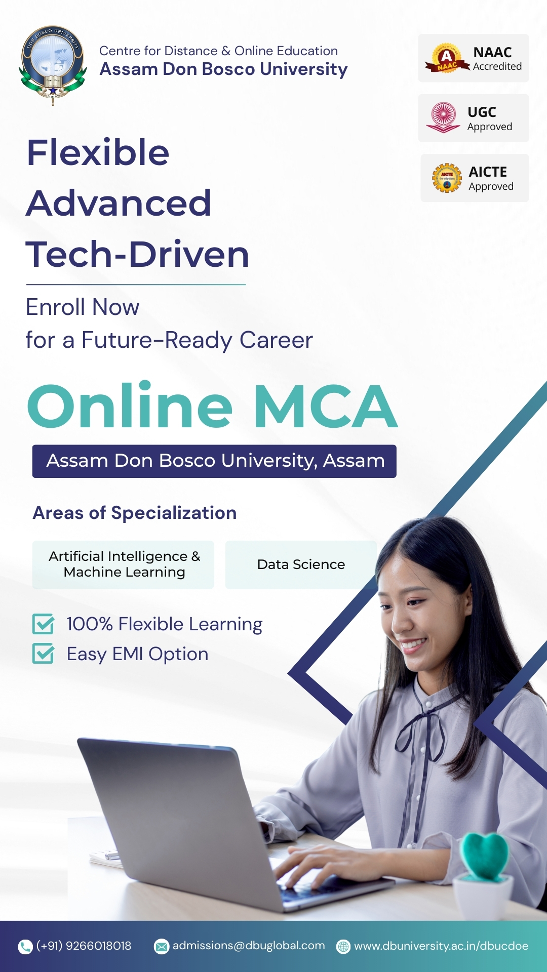 Don Bosco University Facebook ad from Jan 18, 2026