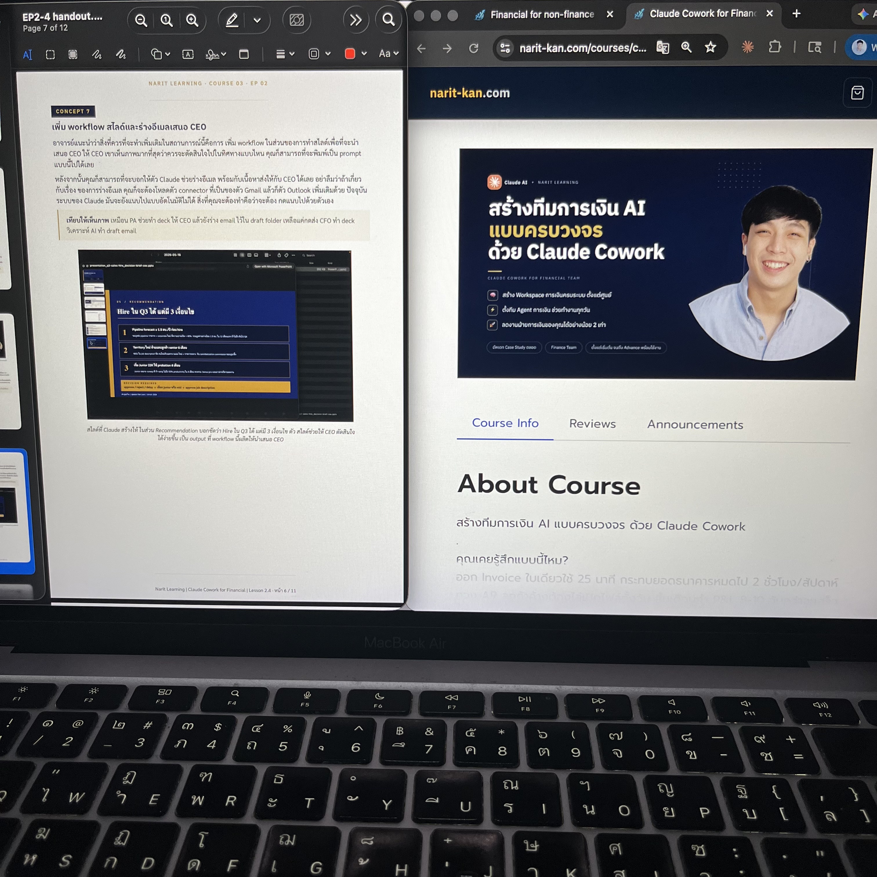 Narit Learning Facebook ad