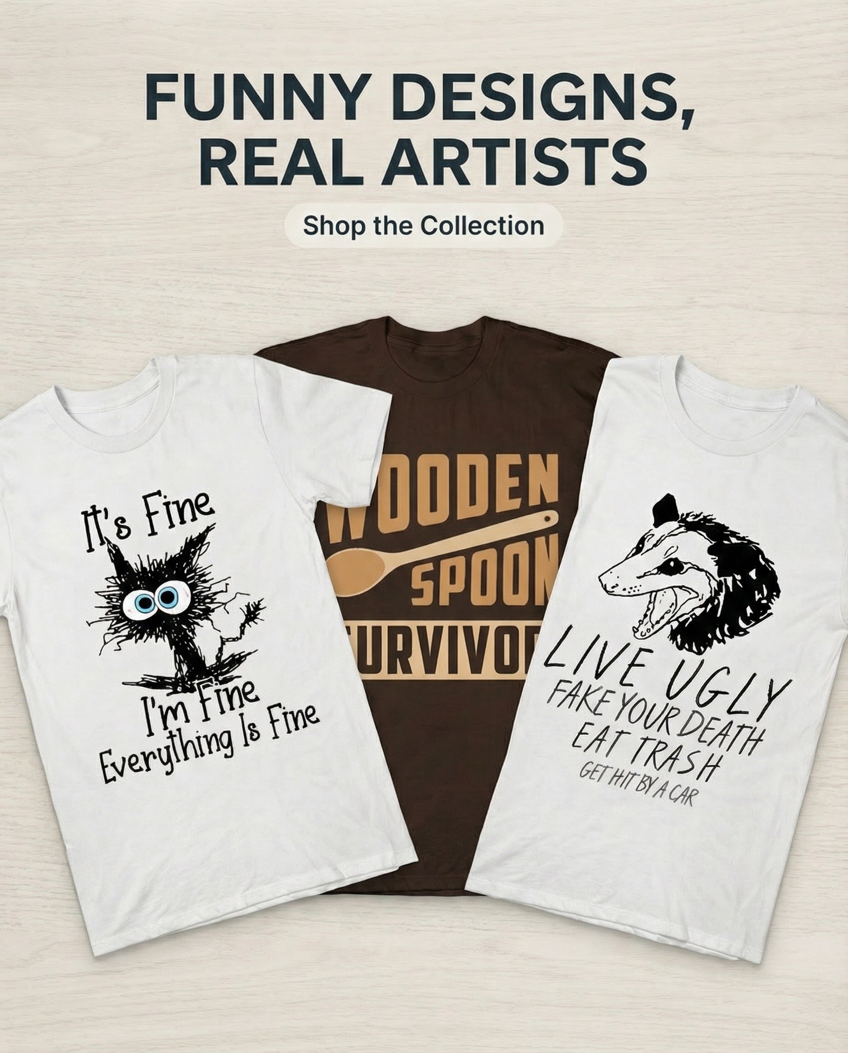 TeePublic.com Facebook ad