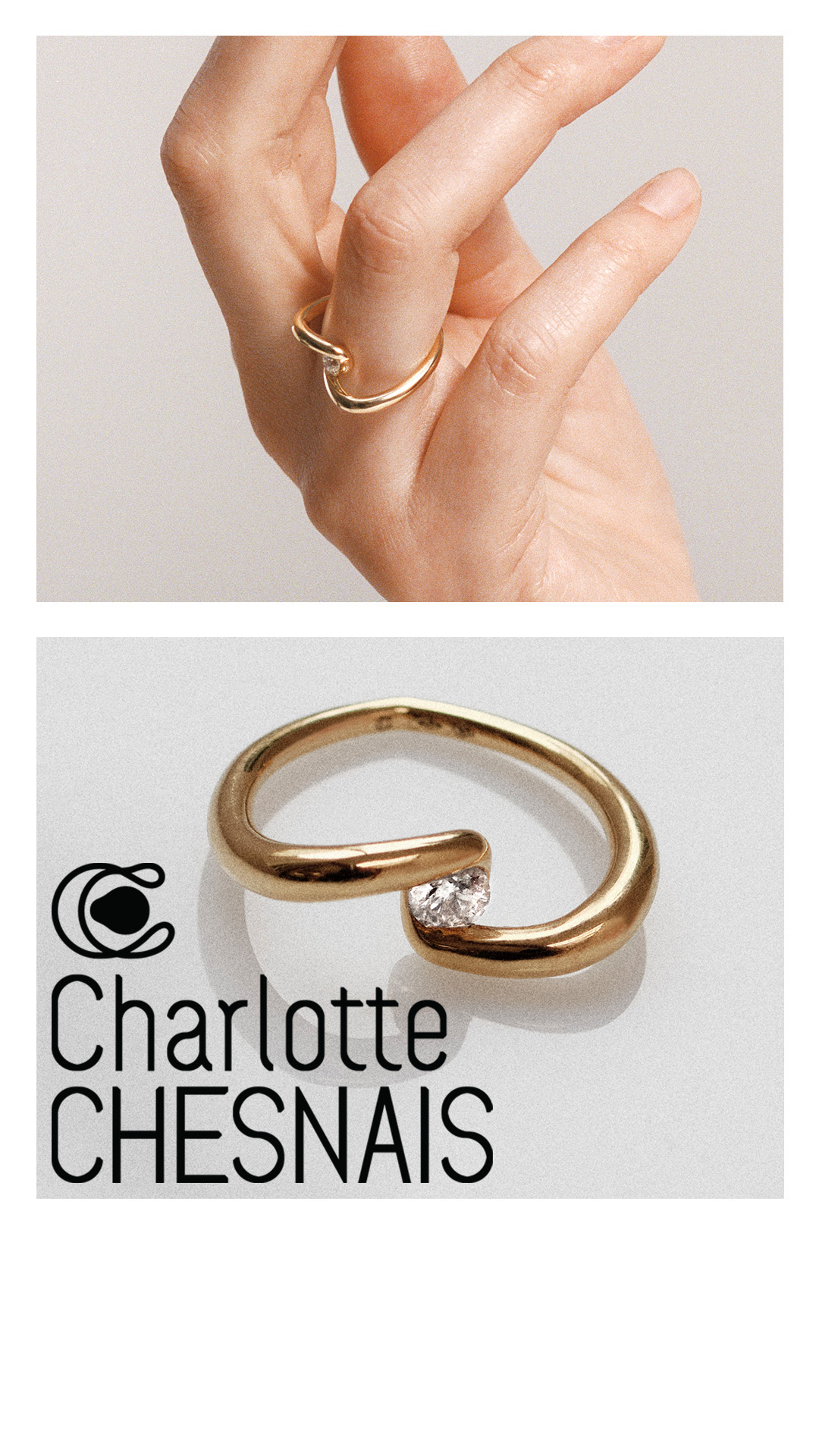 Charlotte Chesnais Facebook ad