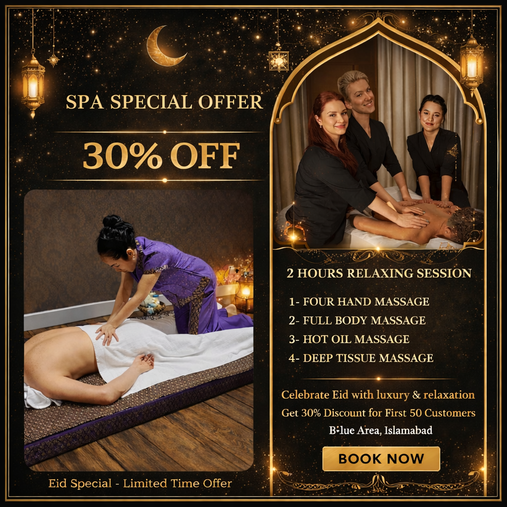 Serenity Wellness Center Facebook ad: Blue Area Islamabad