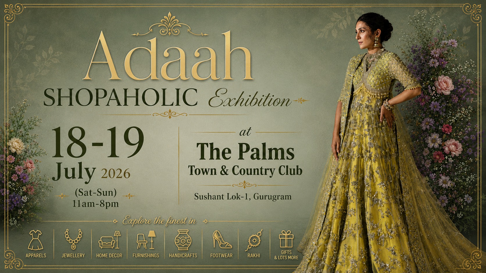 Creative Roots Adaah Exhibition Facebook ad