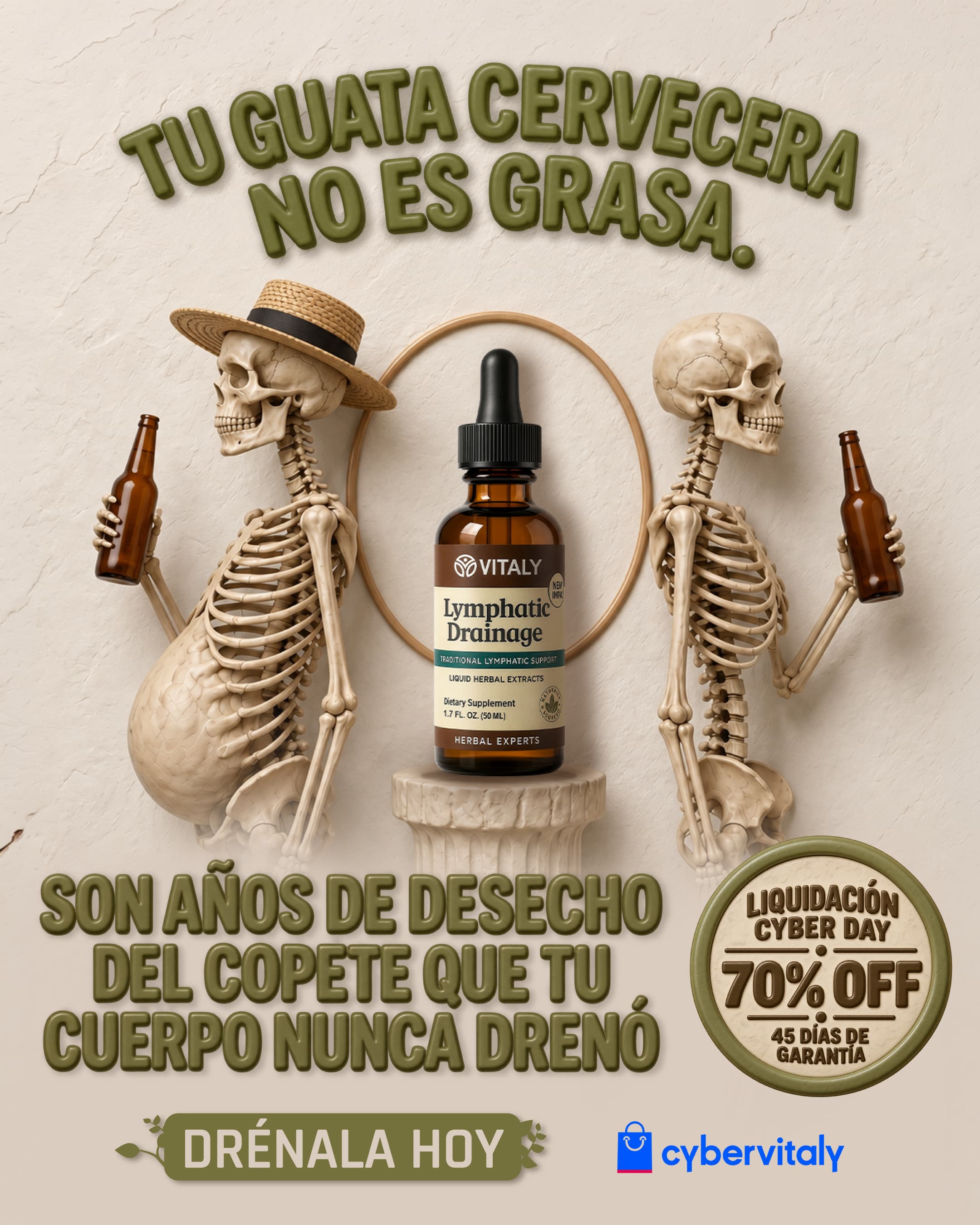Vitaly Facebook ad: Se acaba el Cyber · 70% OFF
