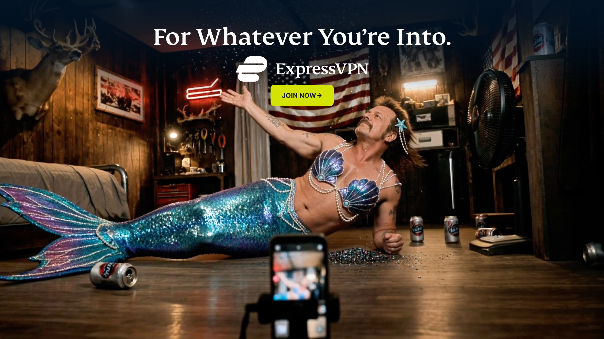 ExpressVPN Facebook ad