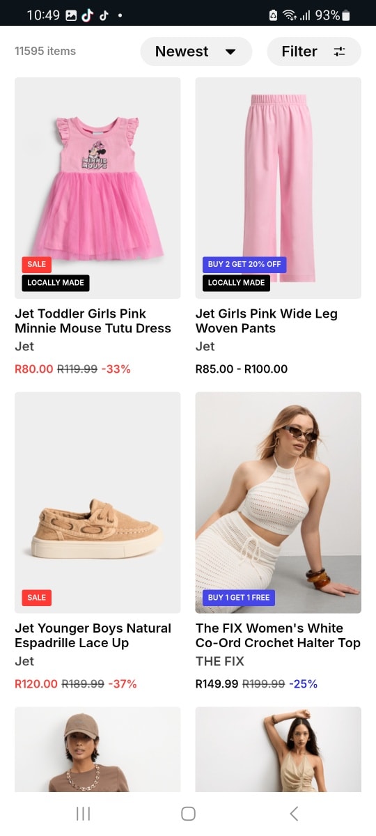 Basics 4U Zim Facebook ad