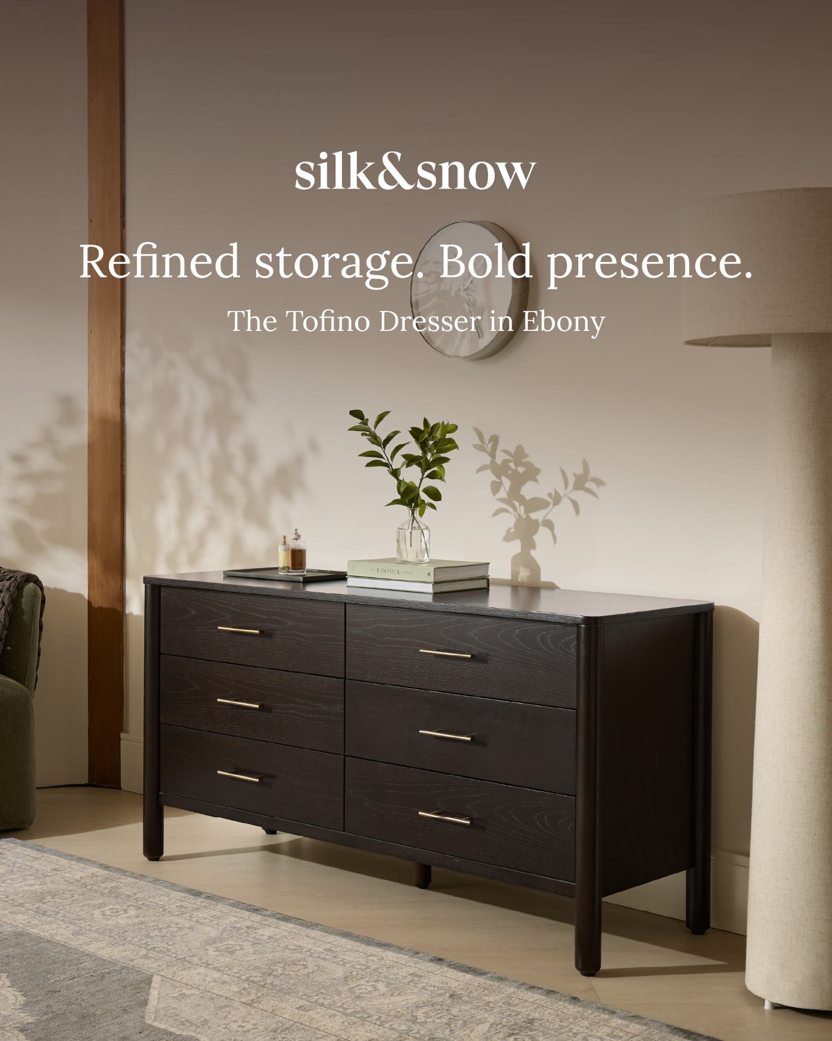Silk and Snow Facebook ad