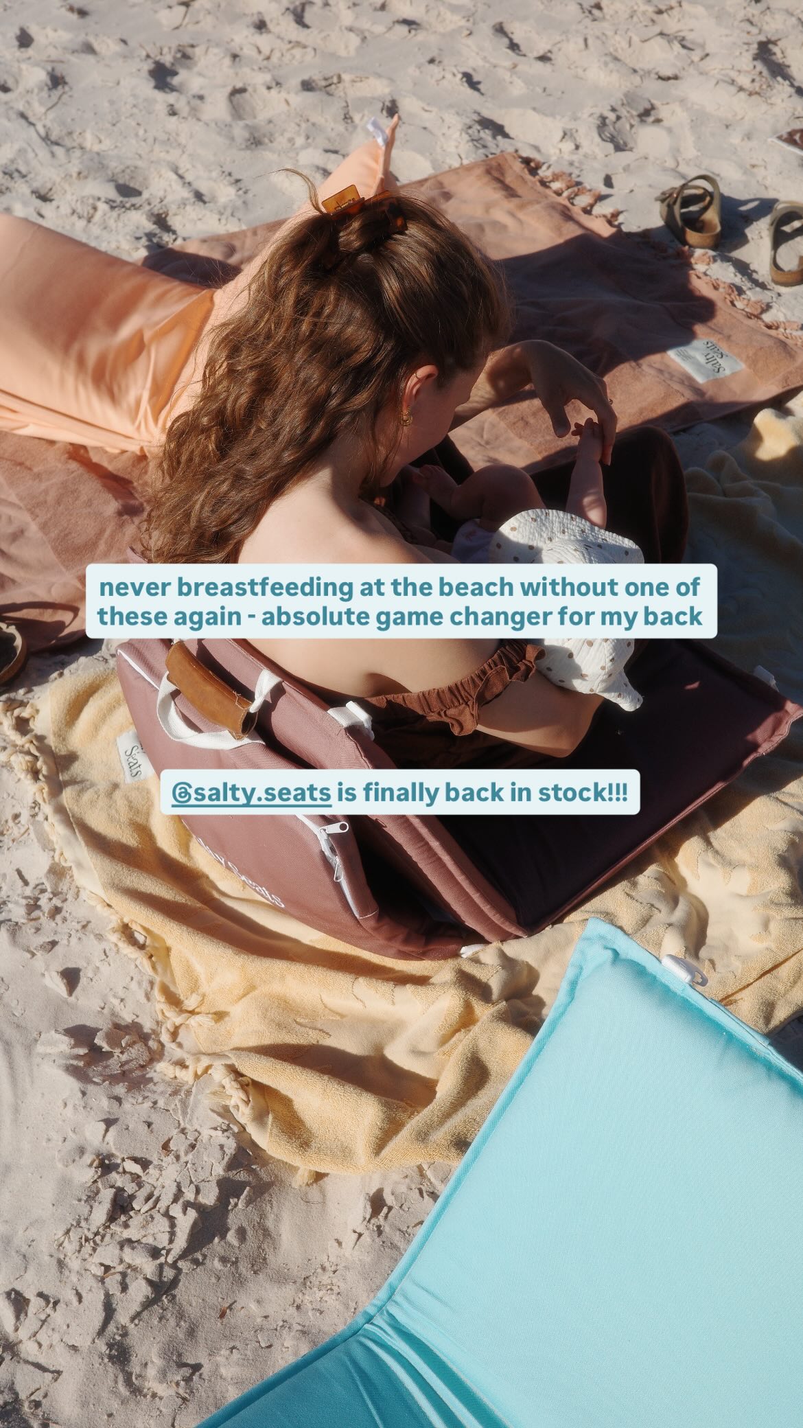 hannah.waters Facebook ad: Salty Seats Premium Beach Accessories Australia