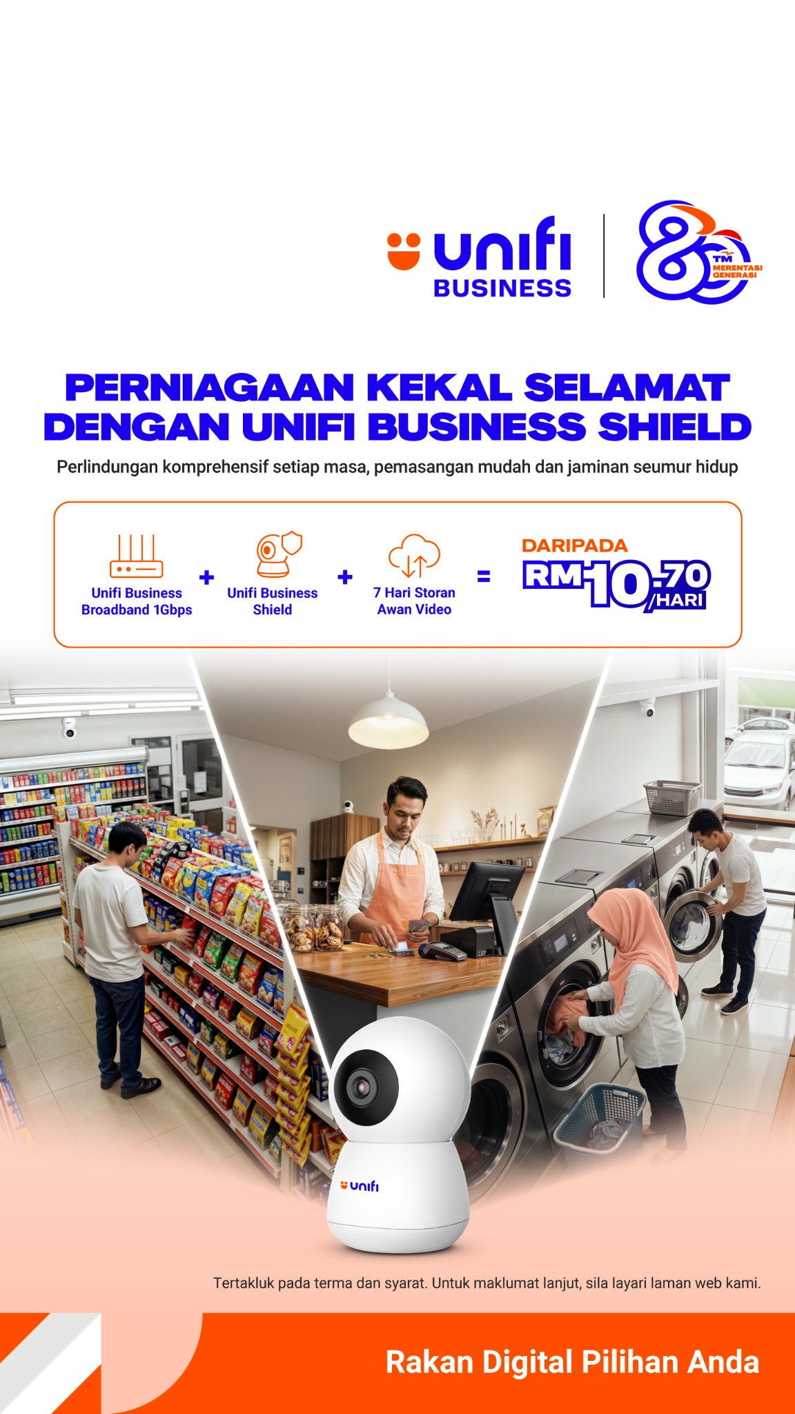 Unifi Business Facebook ad