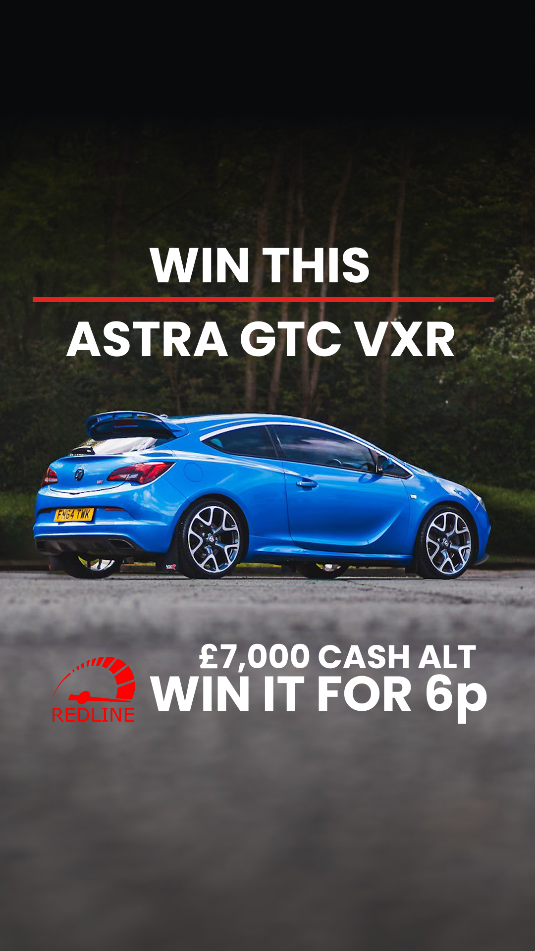 Redline Competitions Facebook ad