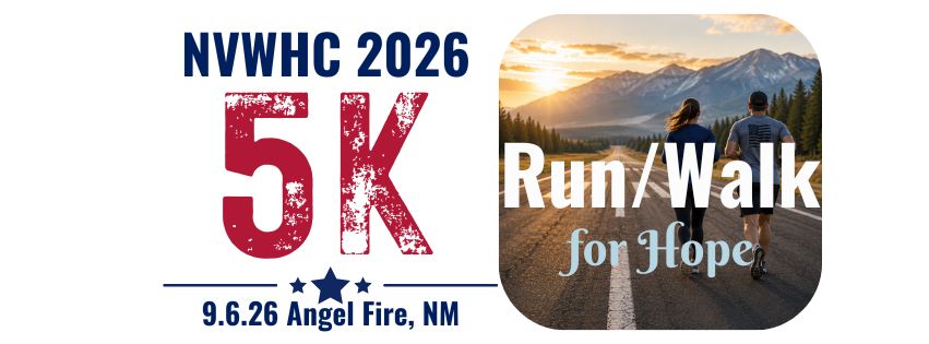 National Veterans Wellness and Healing Center of Angel Fire Facebook ad: 2026 Veterans Mental Health & Suicide Awareness 5K