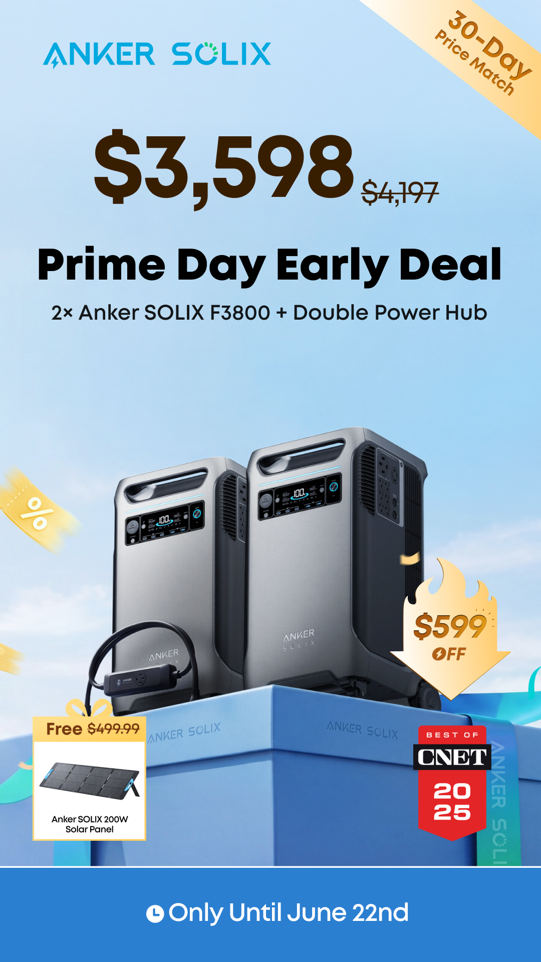 Anker SOLIX Facebook ad