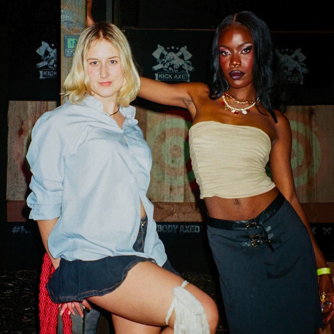 Kick Axe Throwing - Brooklyn Facebook ad: Party time? Our cozy bar & restaurant venue…