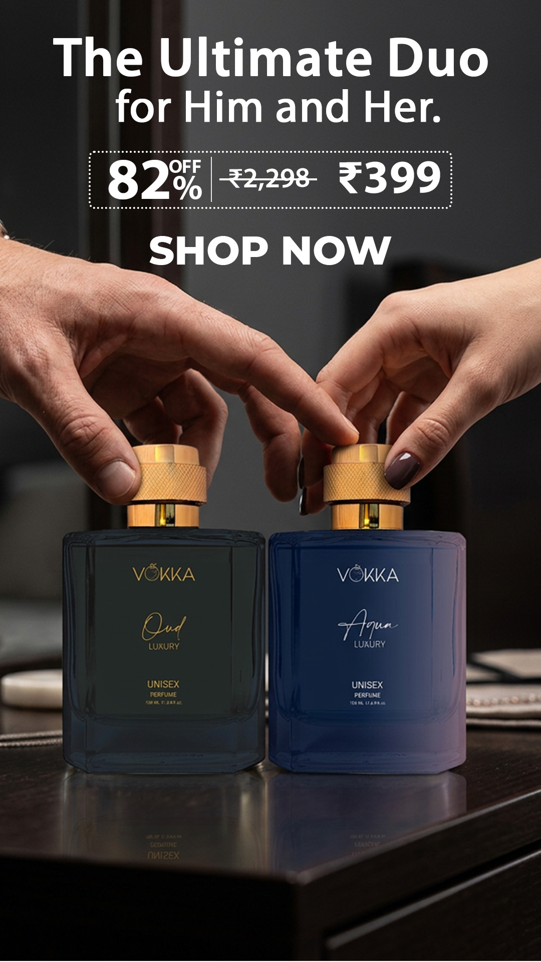Vokka Perfumes Facebook ad