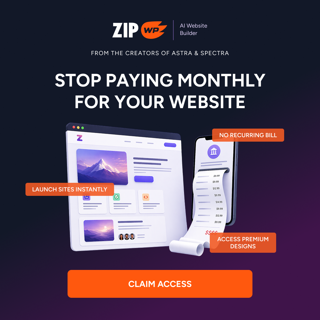 Zip WP Facebook ad
