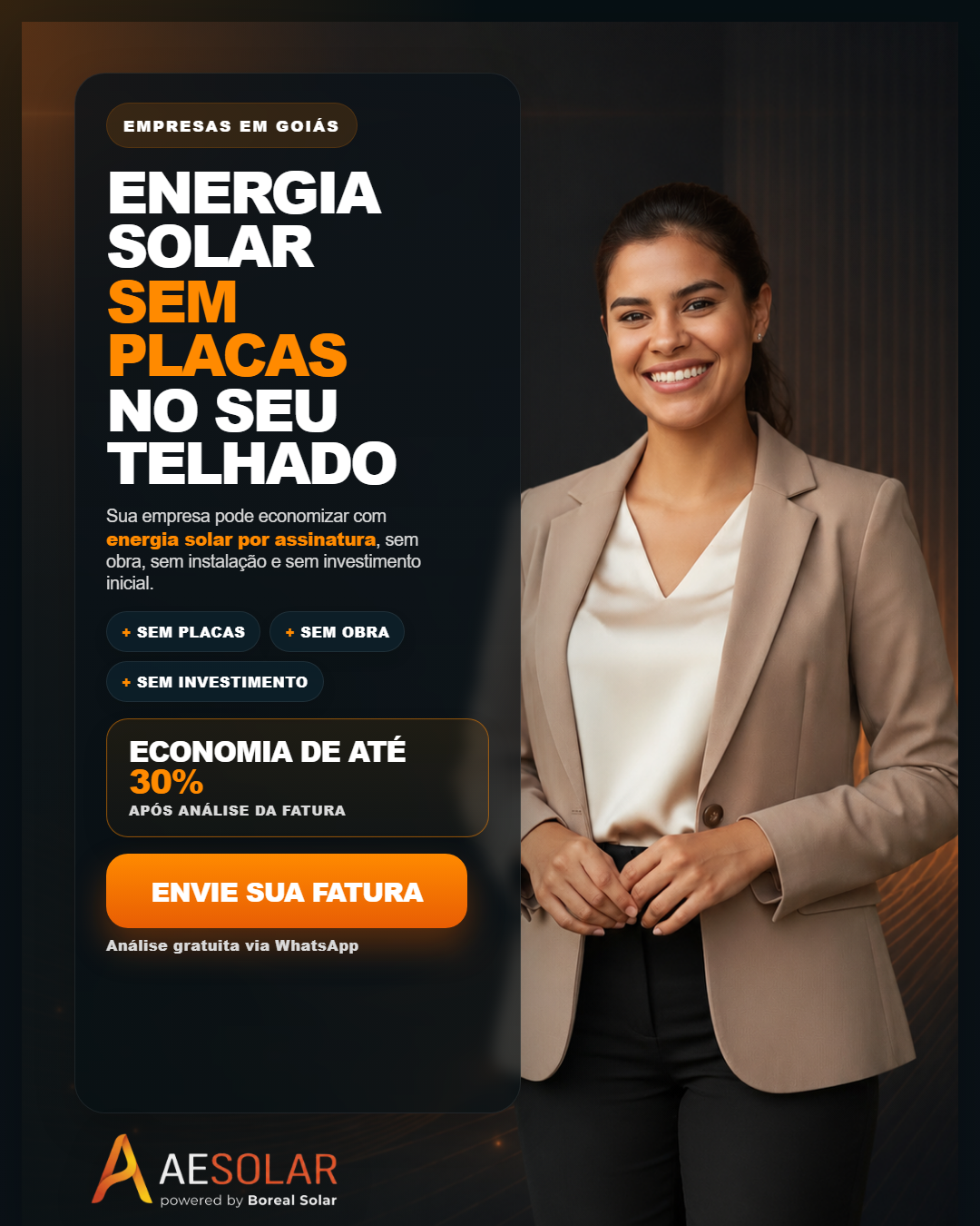 Aesolar - Energia Inteligente Facebook ad