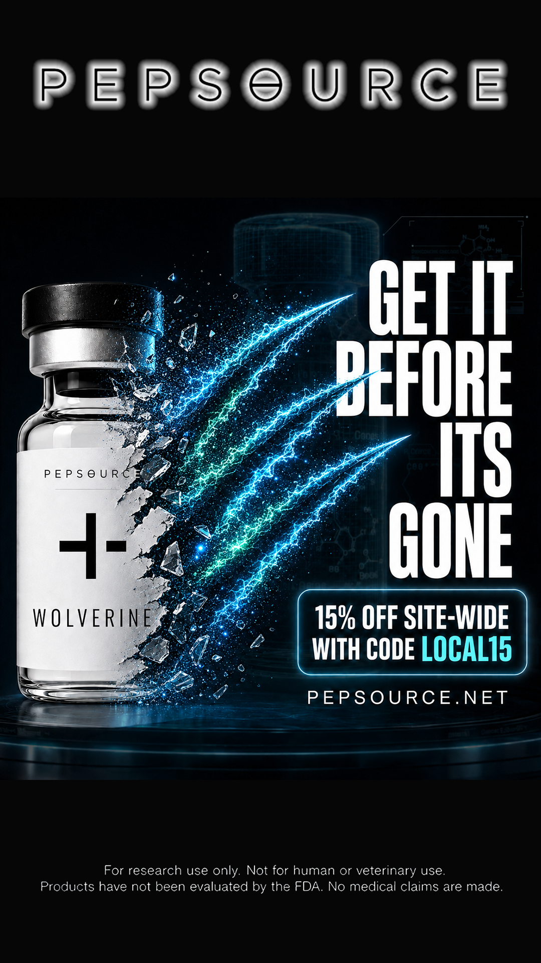 PEPSOURCE.net Facebook ad from Jul 10, 2026