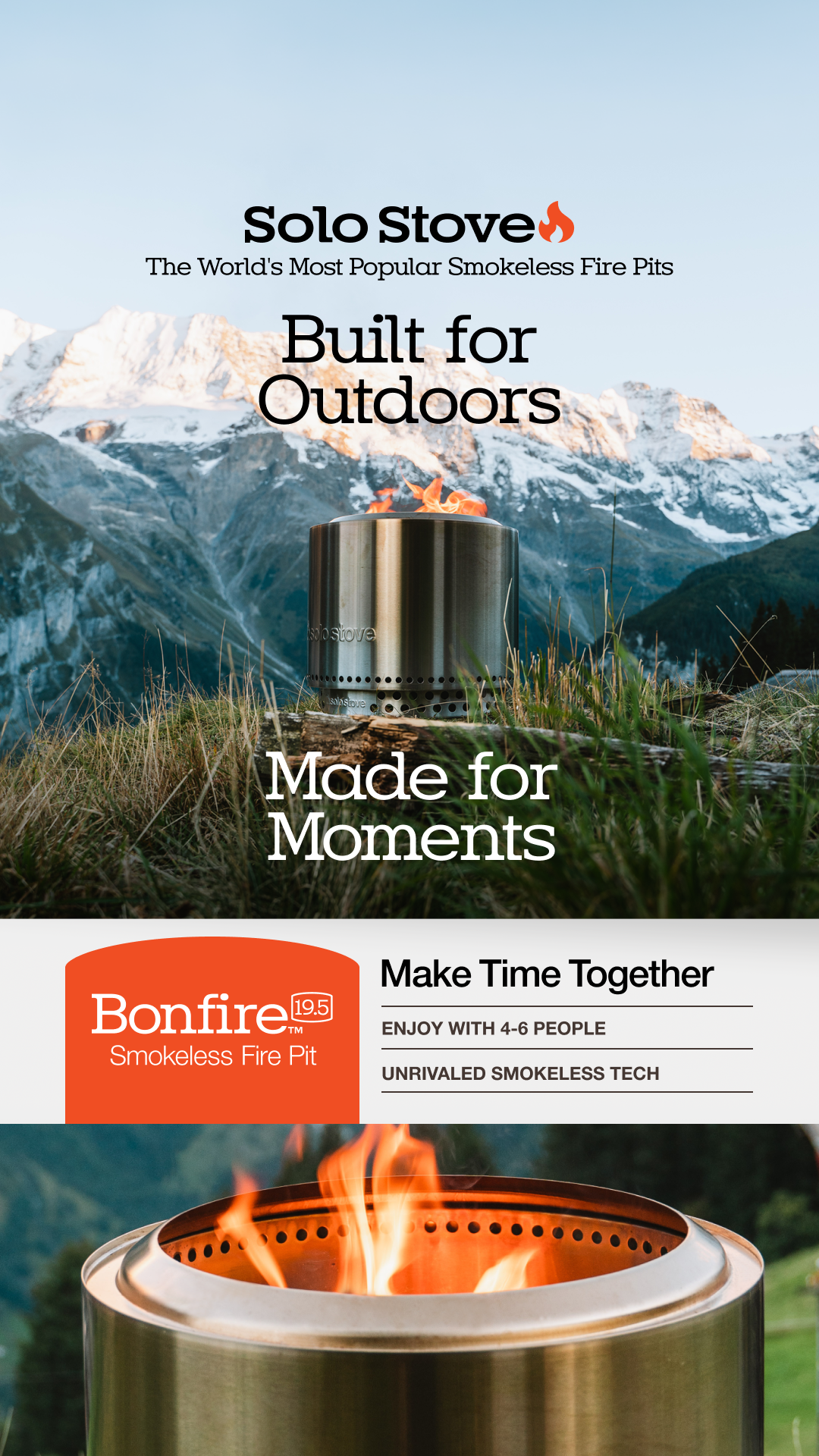 Solo Stove Facebook ad