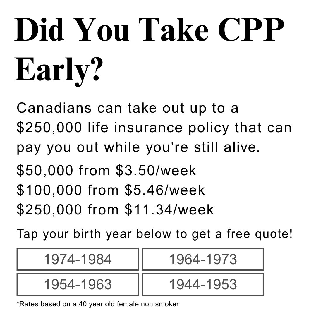 Canadian Life Rates Facebook ad