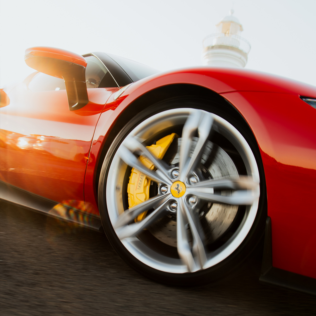 Prancing Horse Drive Experiences Facebook ad: Drive brand new supercars from beautiful destinations…