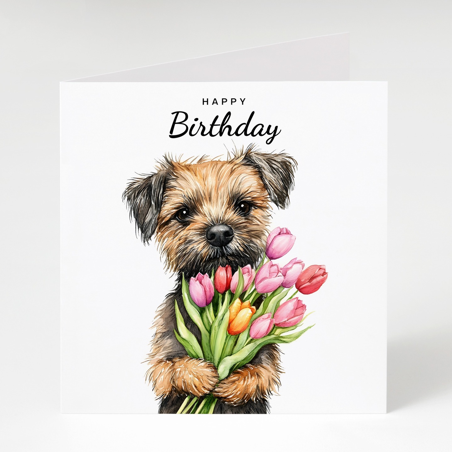 Dogvotion Facebook ad: Border Terrier Cards and Gifts | Greeting Cards for Dog…