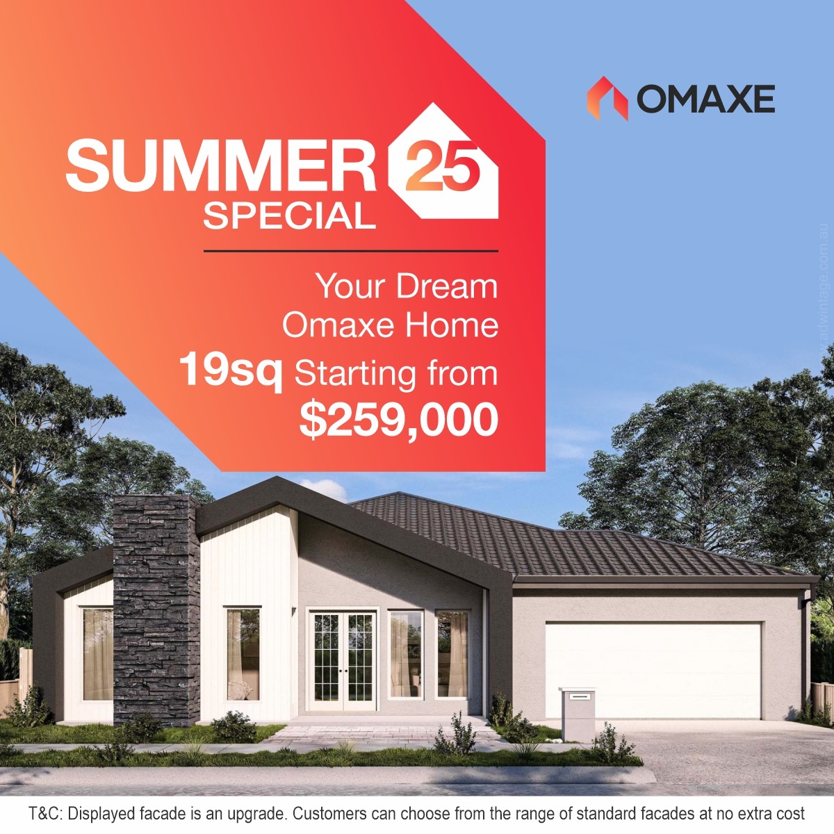 Omaxe Homes Facebook ad