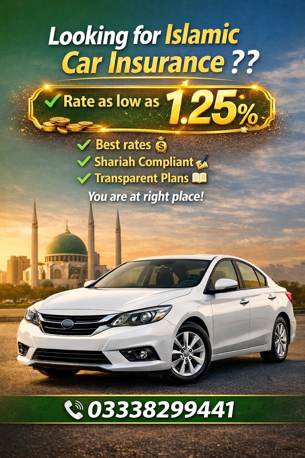 Easy Bazar Insurance Facebook ad: کیا آپ نئی گاڑی خرید رہے ہیں؟