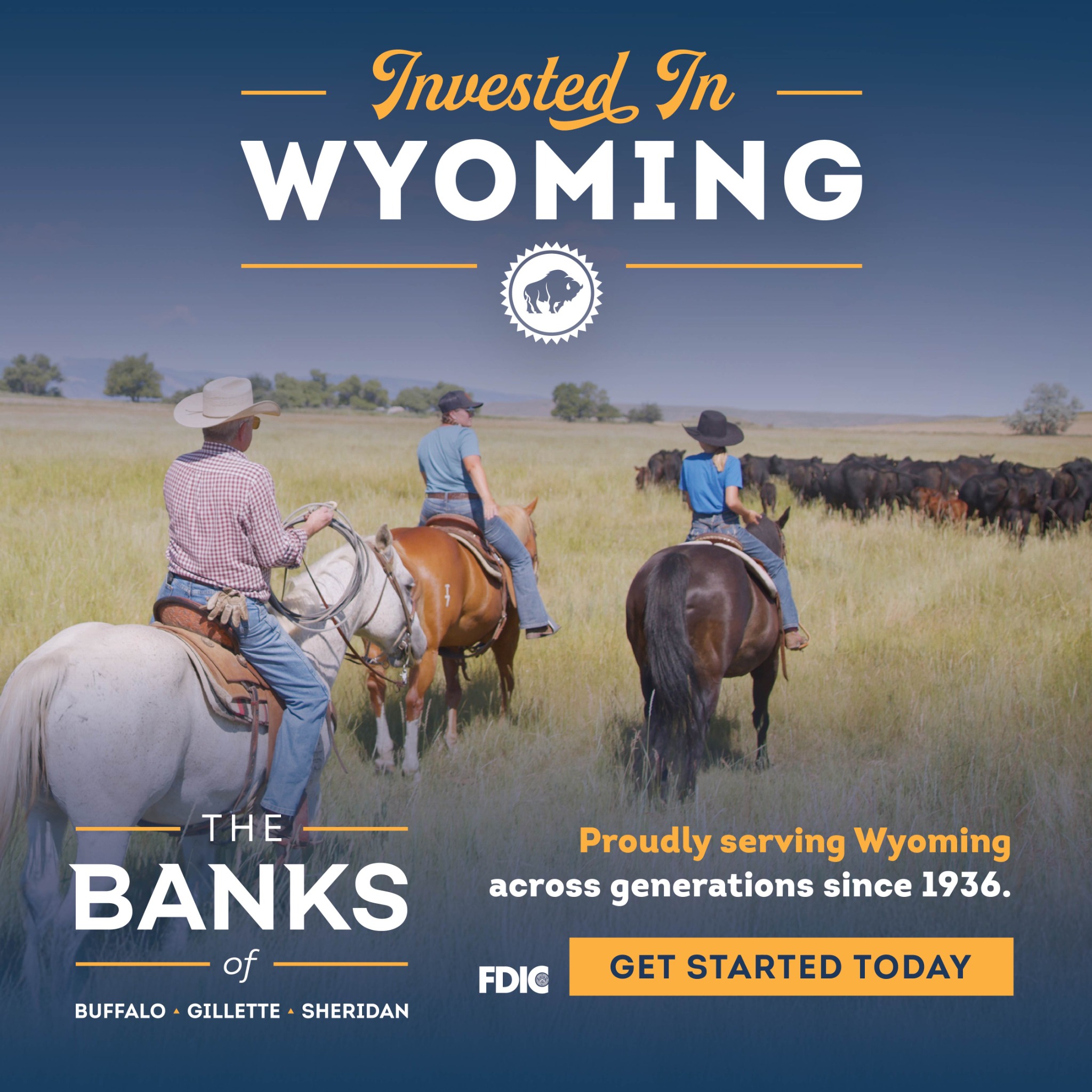 The Banks of Buffalo, Gillette, Sheridan & BFSB Mort., Buffalo Federal Bank Facebook ad: Your Local Bank, Built for You