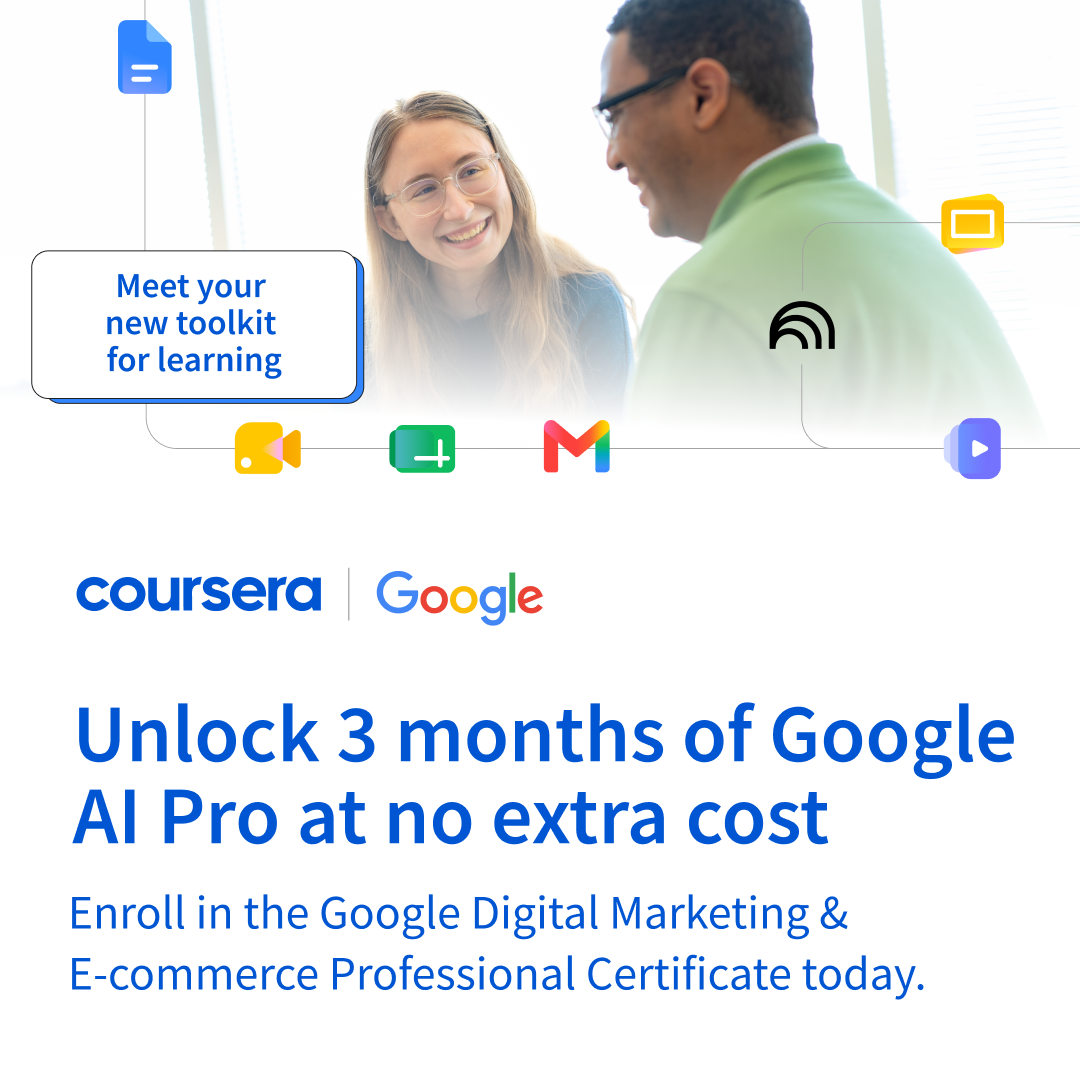 Coursera Facebook ad