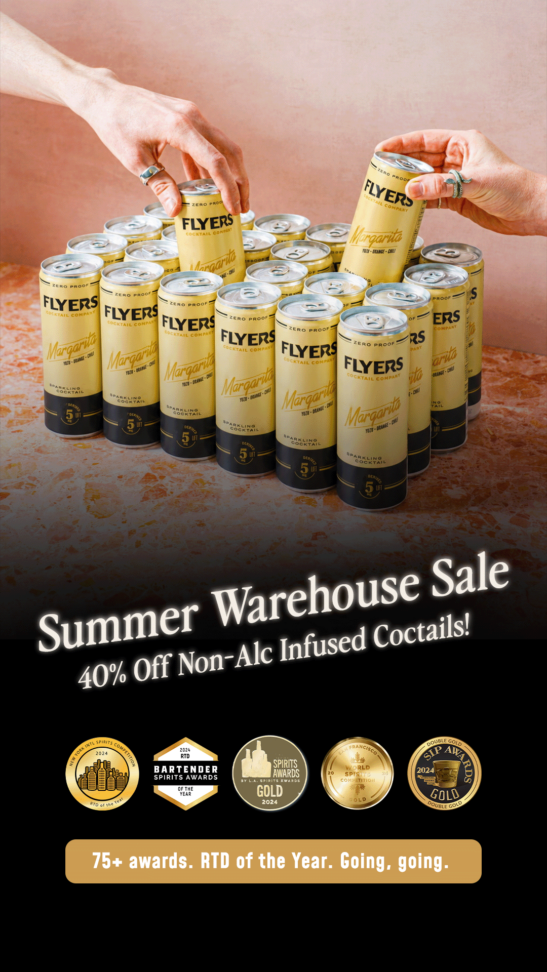 Discover Flyers Zero Proof Cocktails Facebook ad from Aug 17, 2026